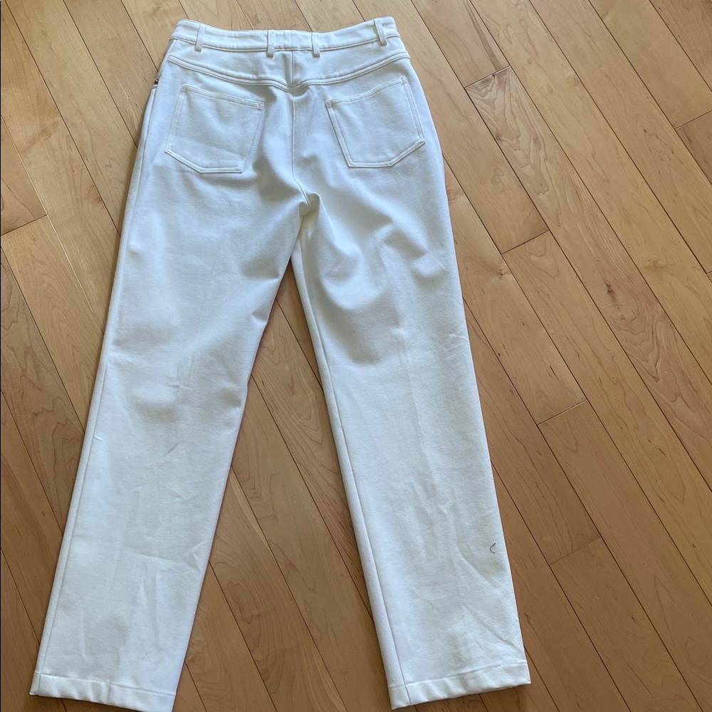 St. John Sport by Marie Gray White Cream Pants size 6 - Picture 12 of 13
